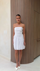 Selena Mini Dress - White