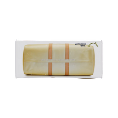 TITA ELVIE duffle Grocery Bag, yellow canvas, large