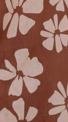Toni Pants - Brown Daylillies