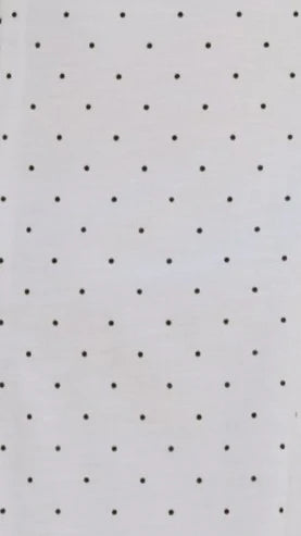 Malina Mini Dress - White Polka