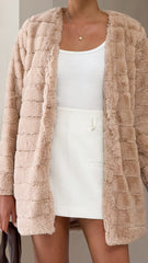 Tully Longline Jacket - Camel