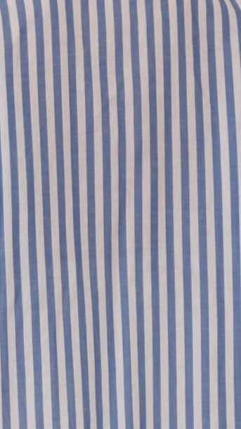 Zoah Long Sleeve Button Up Shirt - Blue/White Stripe