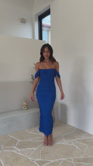 Kylie Maxi Dress - Cobalt Blue