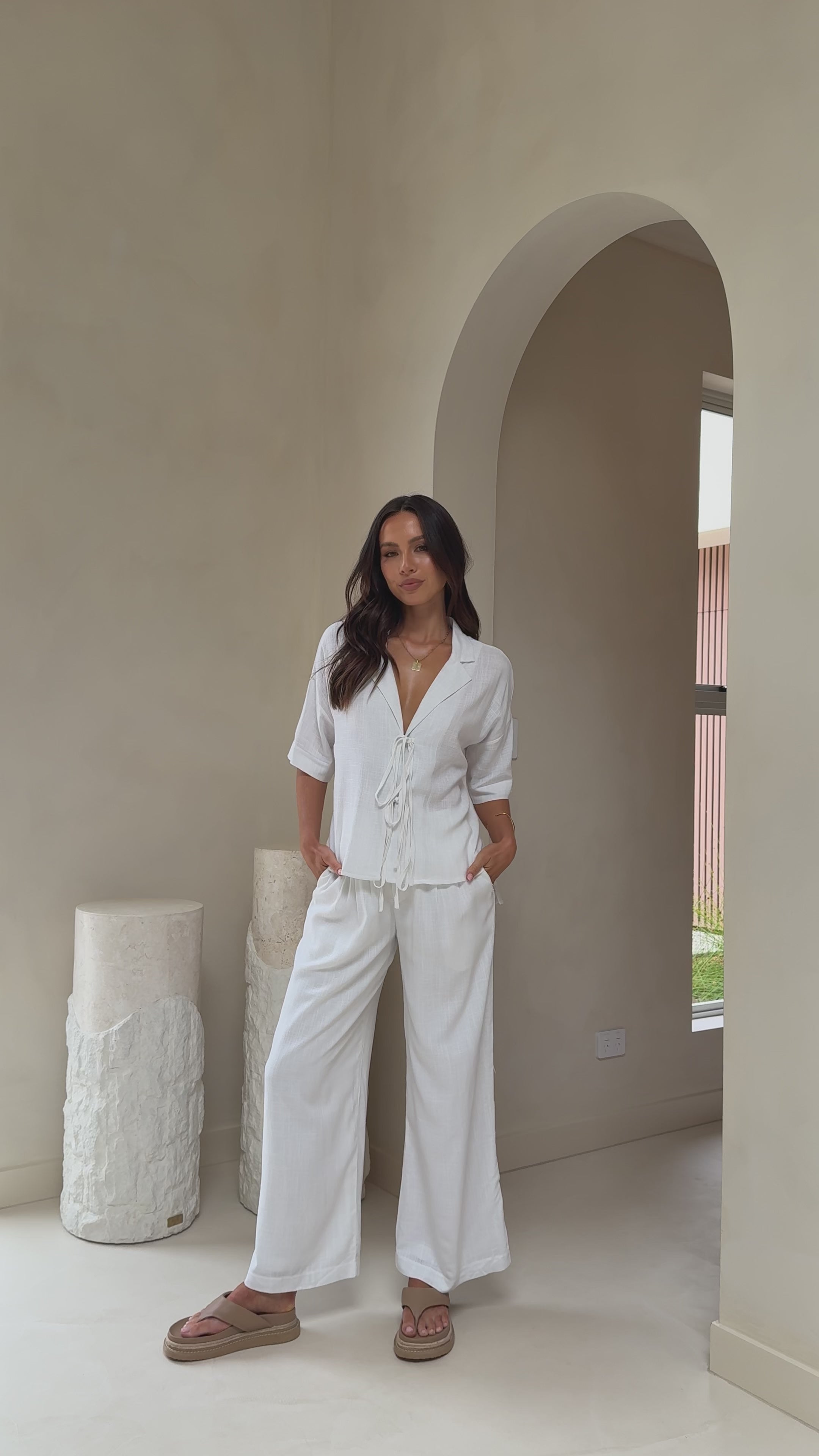 Louise Top - White