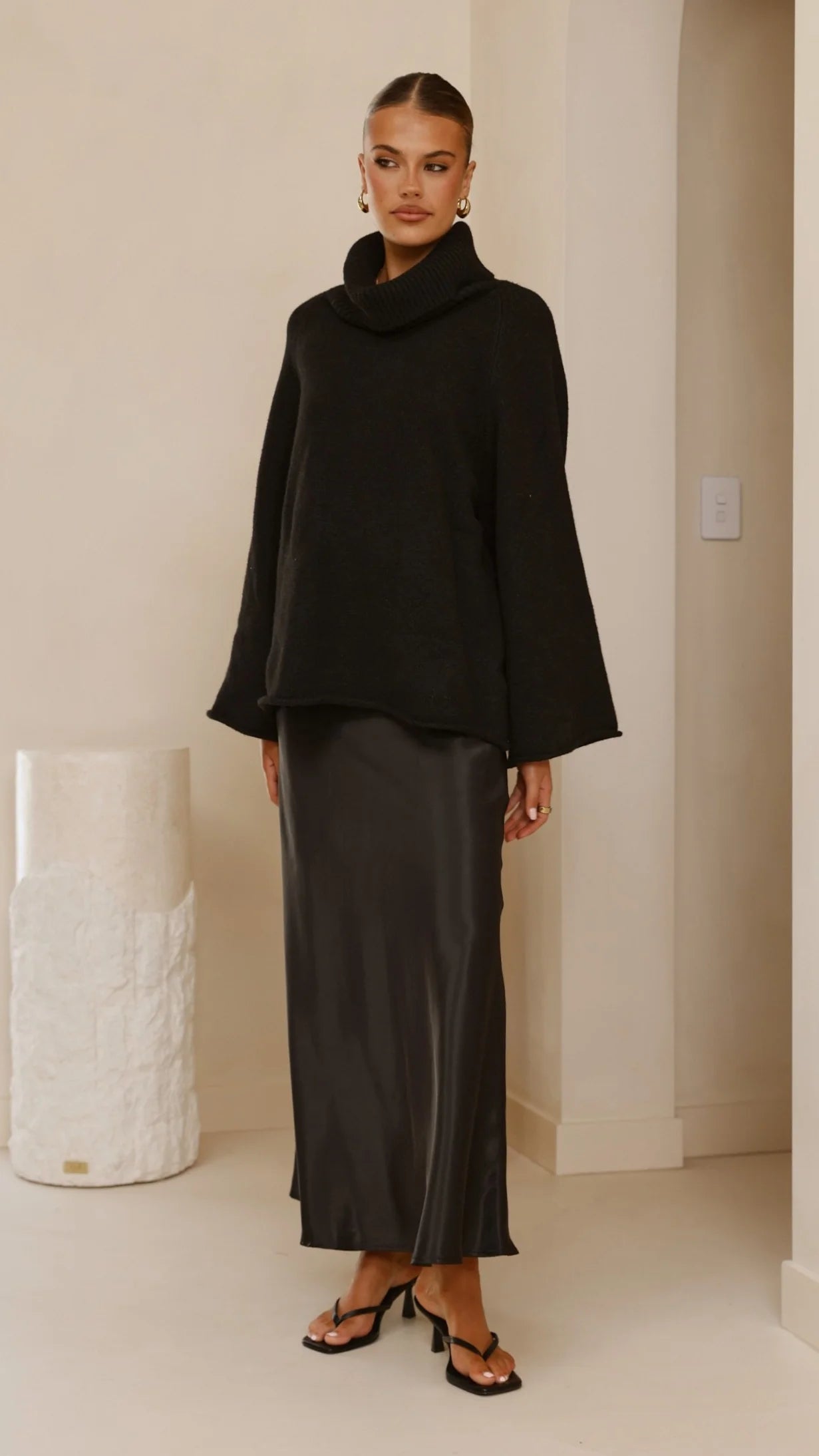 Jacques Knitted Jumper - Black