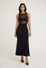 Sculpt Twisted Maxi Dress-Jet Black