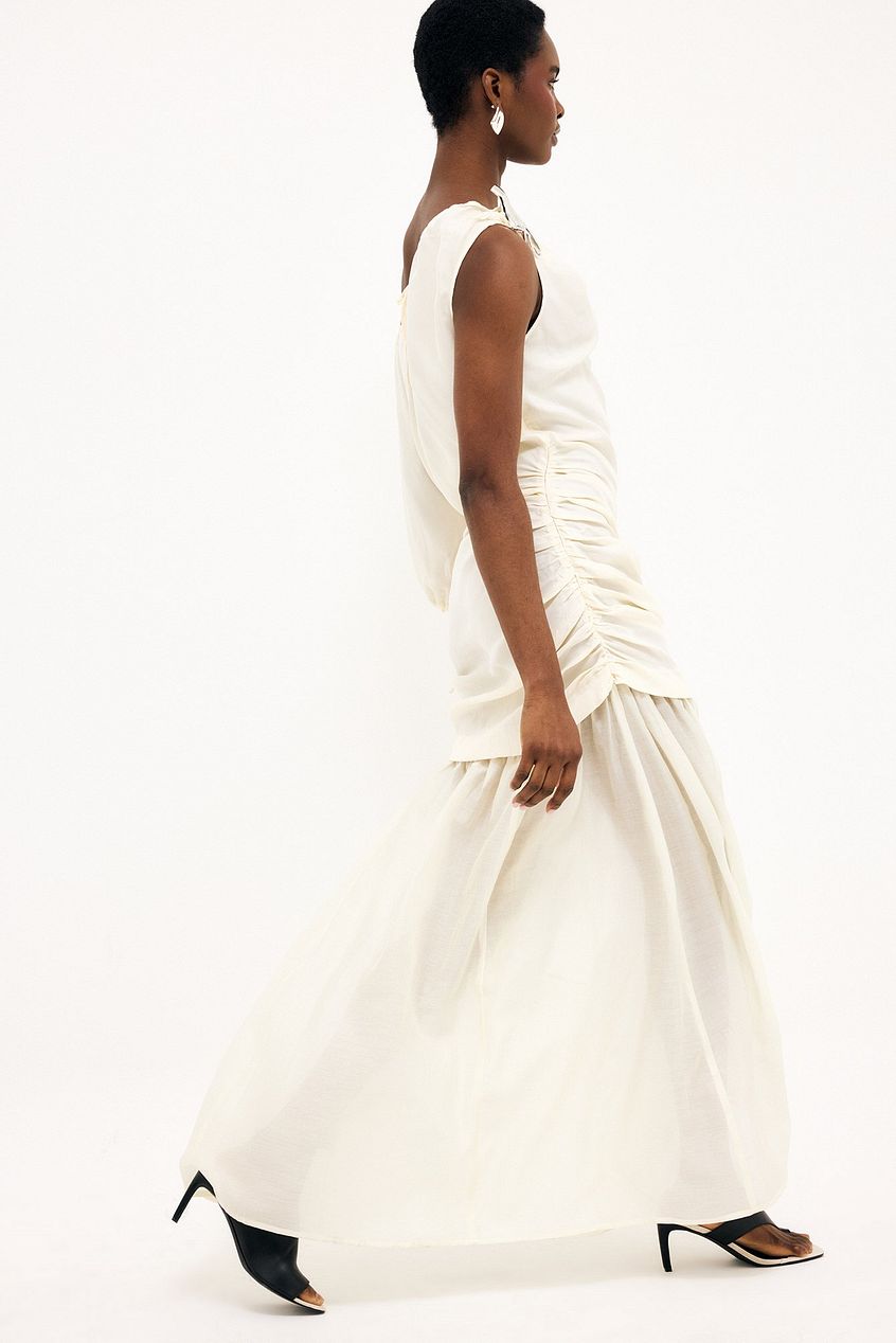 Draped Maxi Dress