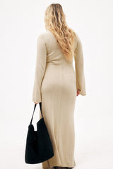 Fine Knitted Maxi Dress